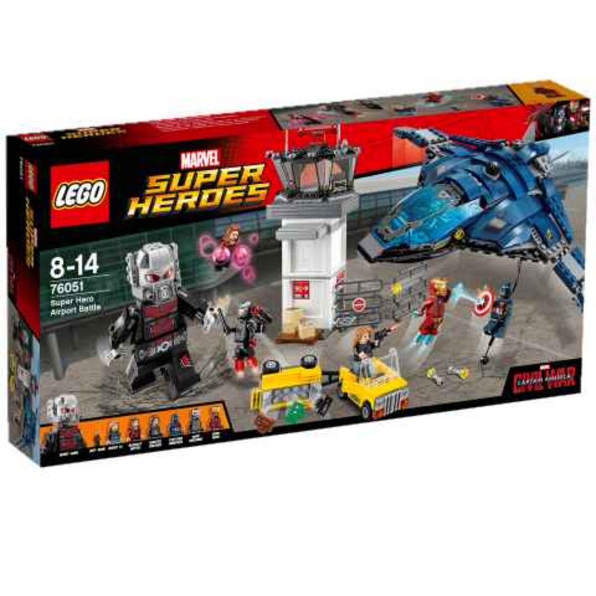 LEGO Super Heroes Marvel 76051 - La bataille de l'aéroport