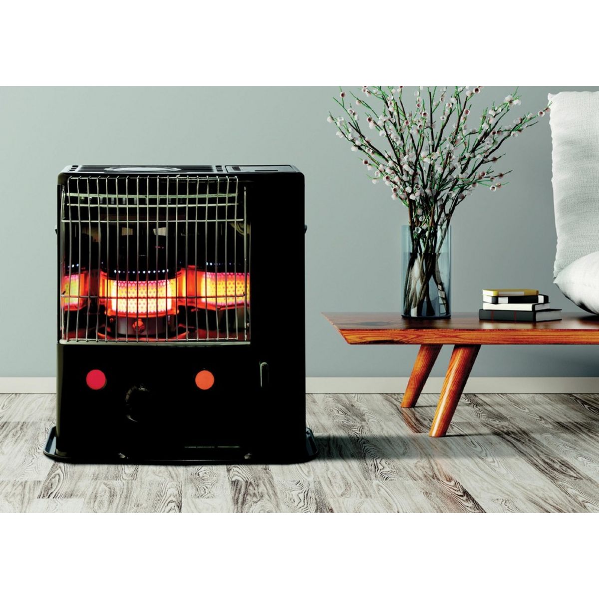 HEATOR Poêle à pétrole à mèche Heator R150C - 2kW