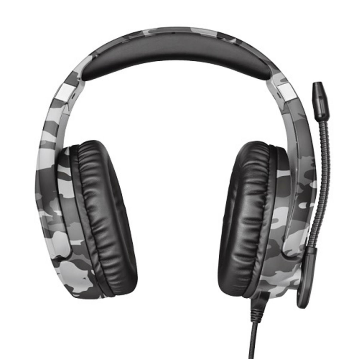 TRUST Casque - Micro Forze Grey Officiel Compatible PS5 / PS4 / Switch / Xbox