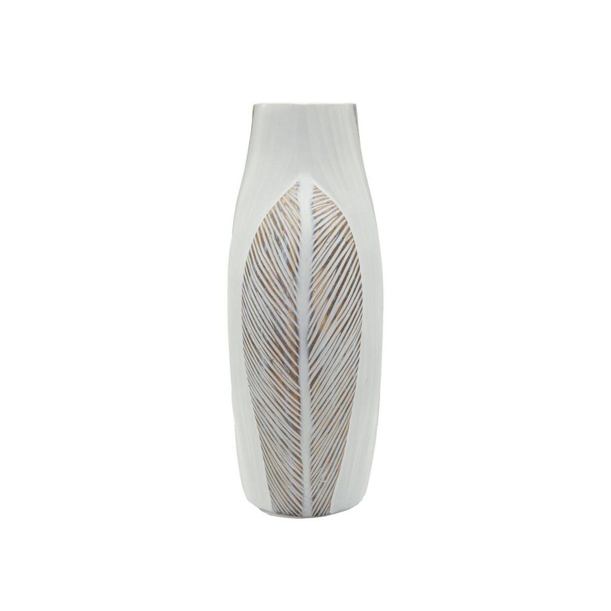 Voir la diapositive 3 : Paris Prix Vase design  hochi  31cm blanc