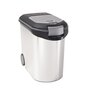 Voir la diapositive 2 : CURVER Curver Recipient daliments pour animaux 12 kg 35 L Argente