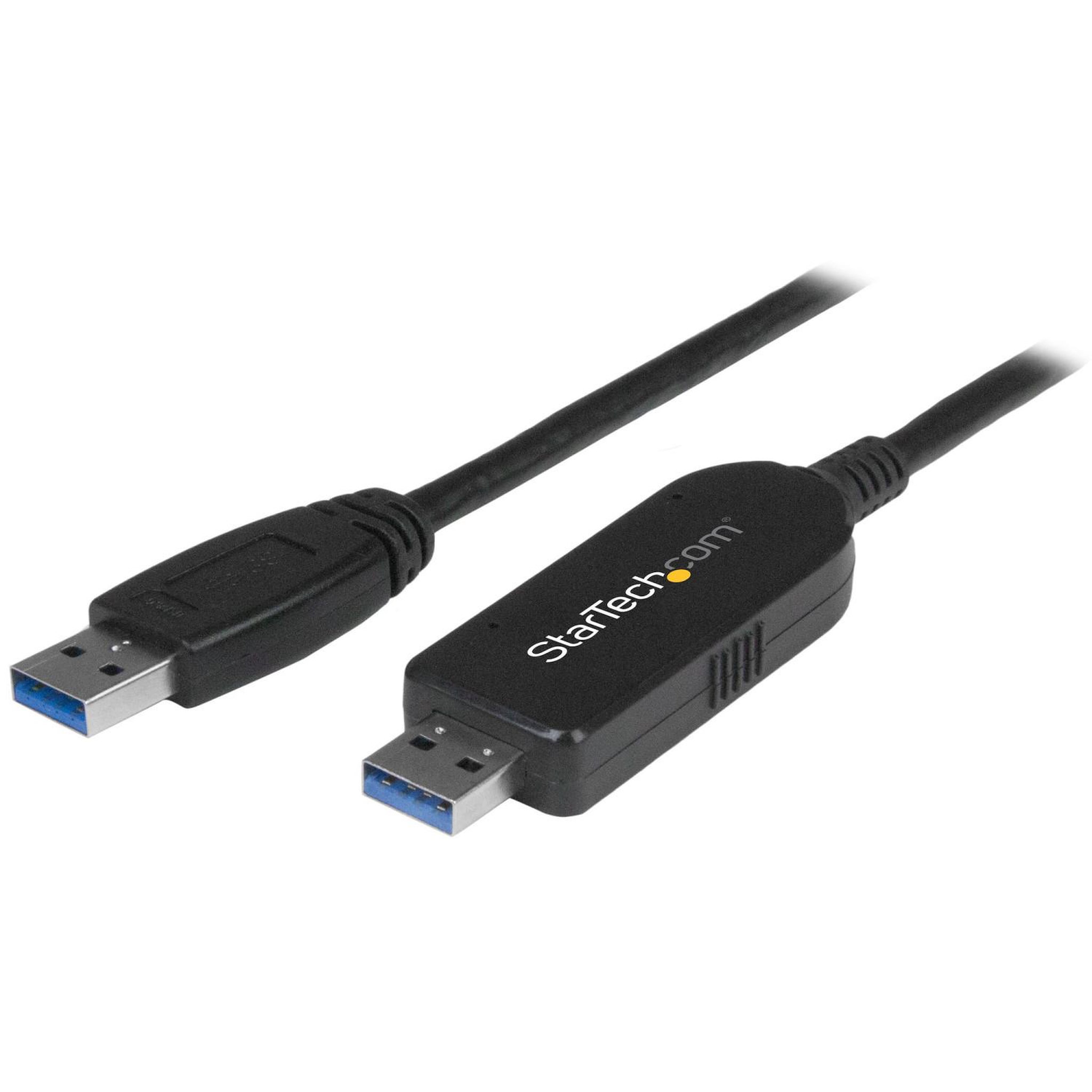 Voir la diapositive 2 : Startech Câble USB 3.0 StarTech 1,8 m Noir
