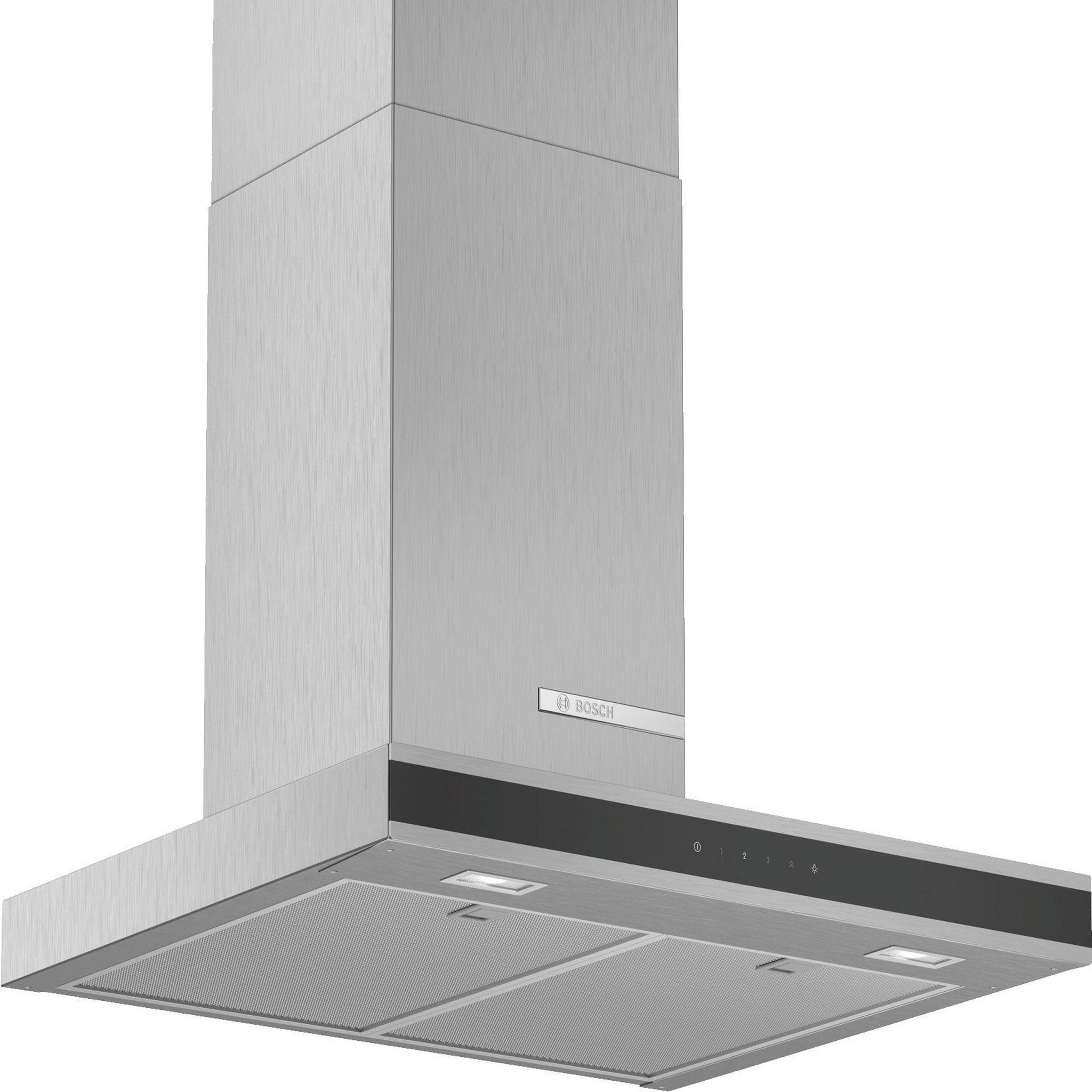 Voir la diapositive 1 : BOSCH Hotte décorative murale 60cm 580m3/h inox - dwb66fm50