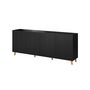 Voir la diapositive 5 : BEST MOBILIER Sanna - buffet bas - 200 cm - style contemporain