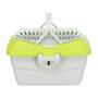 Voir la diapositive 3 : Trixie TRIXIE Box de transport Mini-Capri 40 × 22 × 30 cm gris clair/vert pour rongeurs