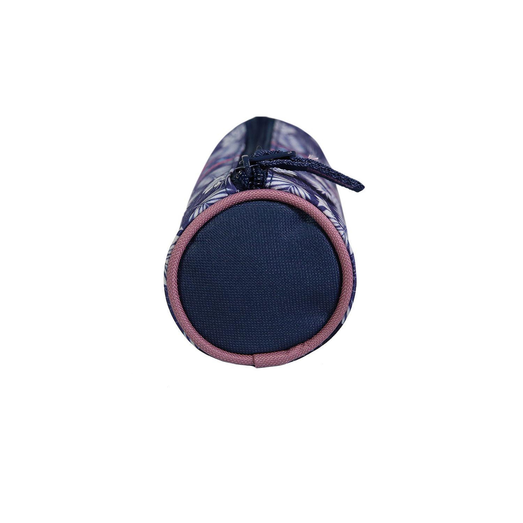 Voir la diapositive 3 : Bagtrotter BAGTROTTER Trousse scolaire ronde Offshore Bleu