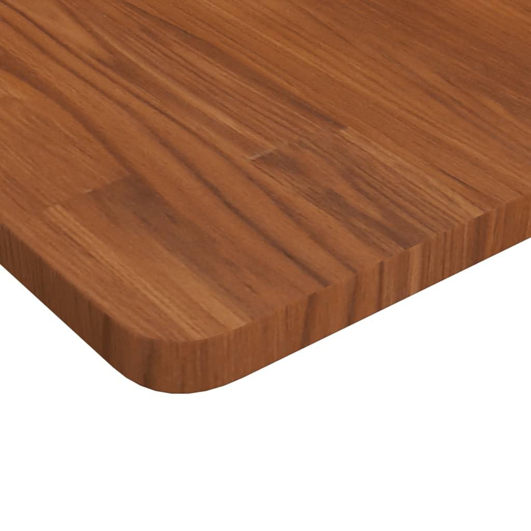Voir la diapositive 3 : VIDAXL Comptoir de salle de bain Marron fonce 60x40x2,5 cm Bois traite