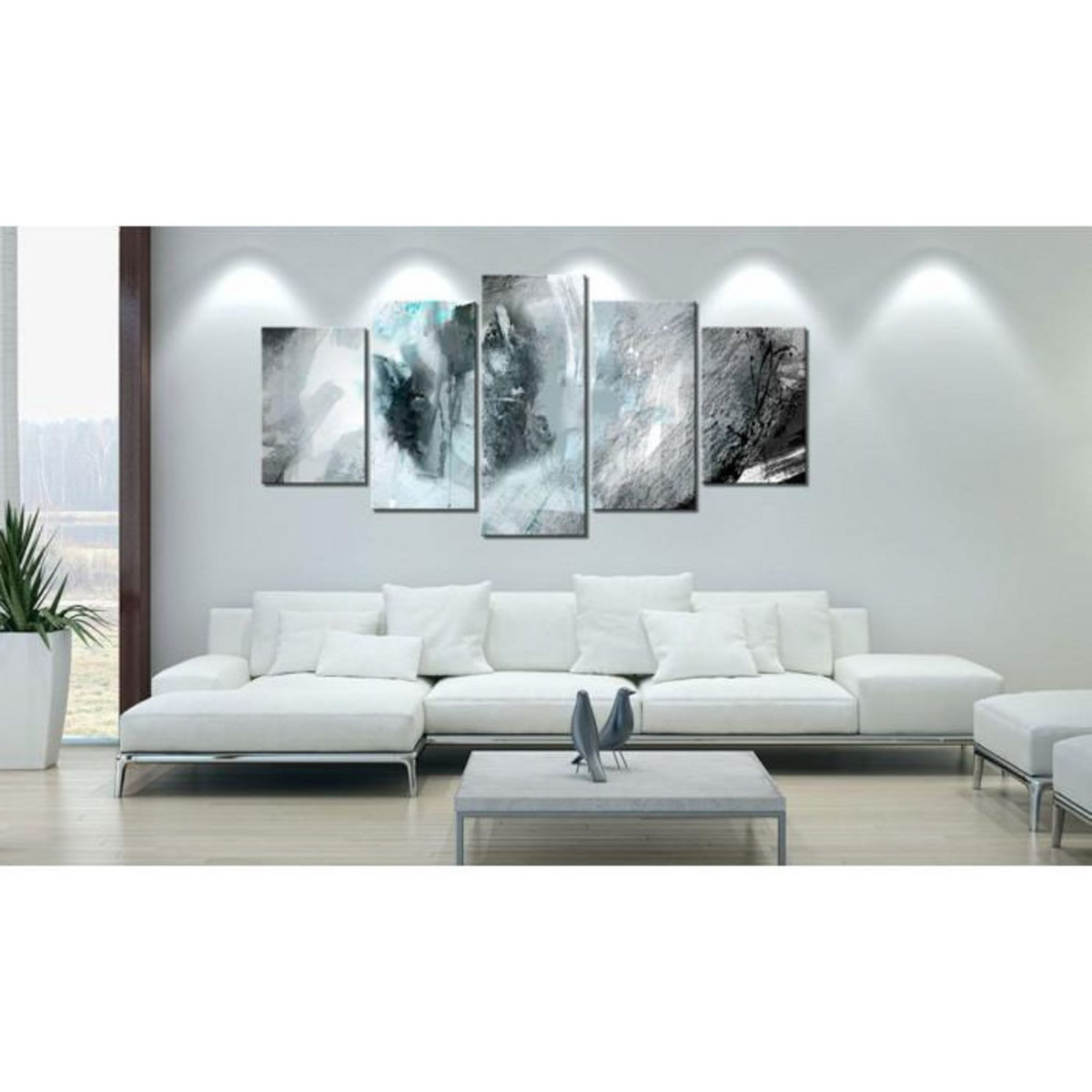 Paris Prix Tableau Imprimé  Lune Bleue