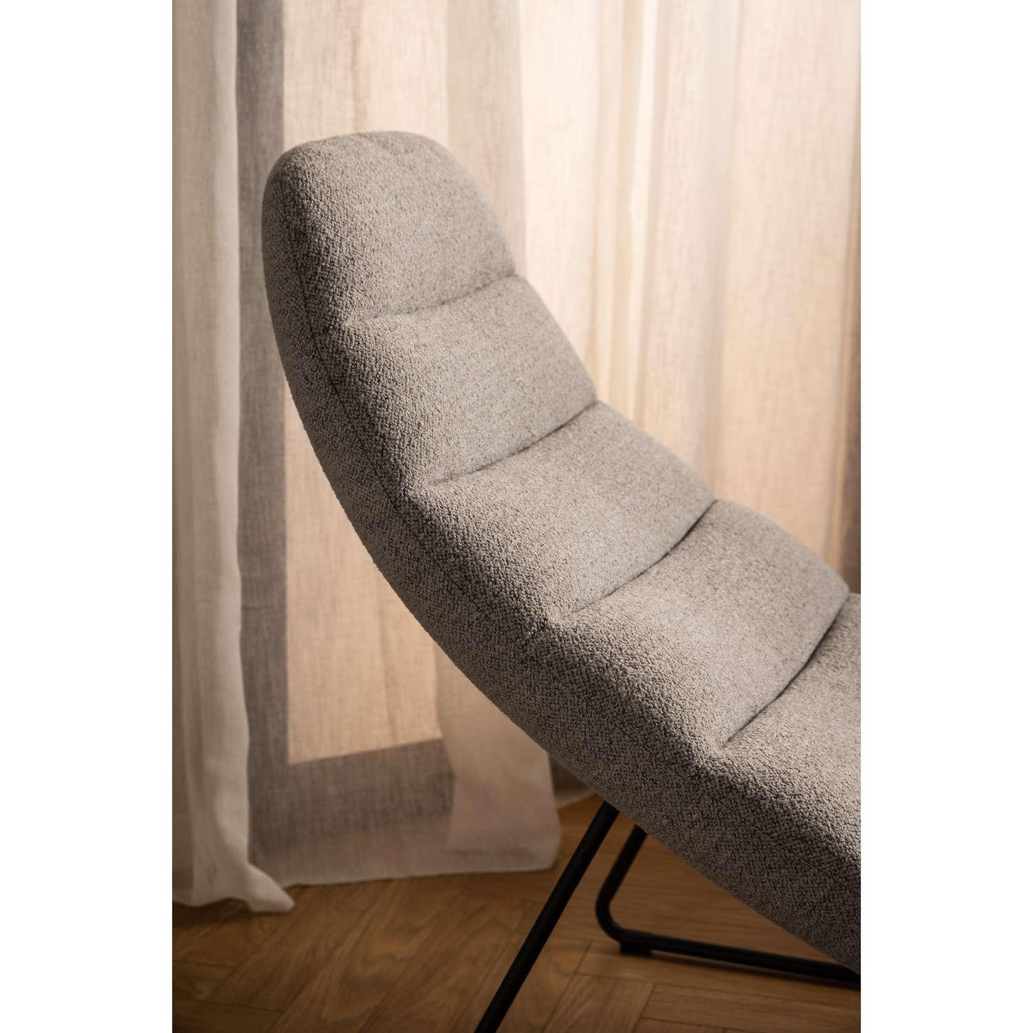 Voir la diapositive 5 : TOILINUX Fauteuil relax chaplin - beige