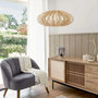 Voir la diapositive 6 : ATMOSPHERA Lampe Suspension Déco  Tery  57cm Naturel