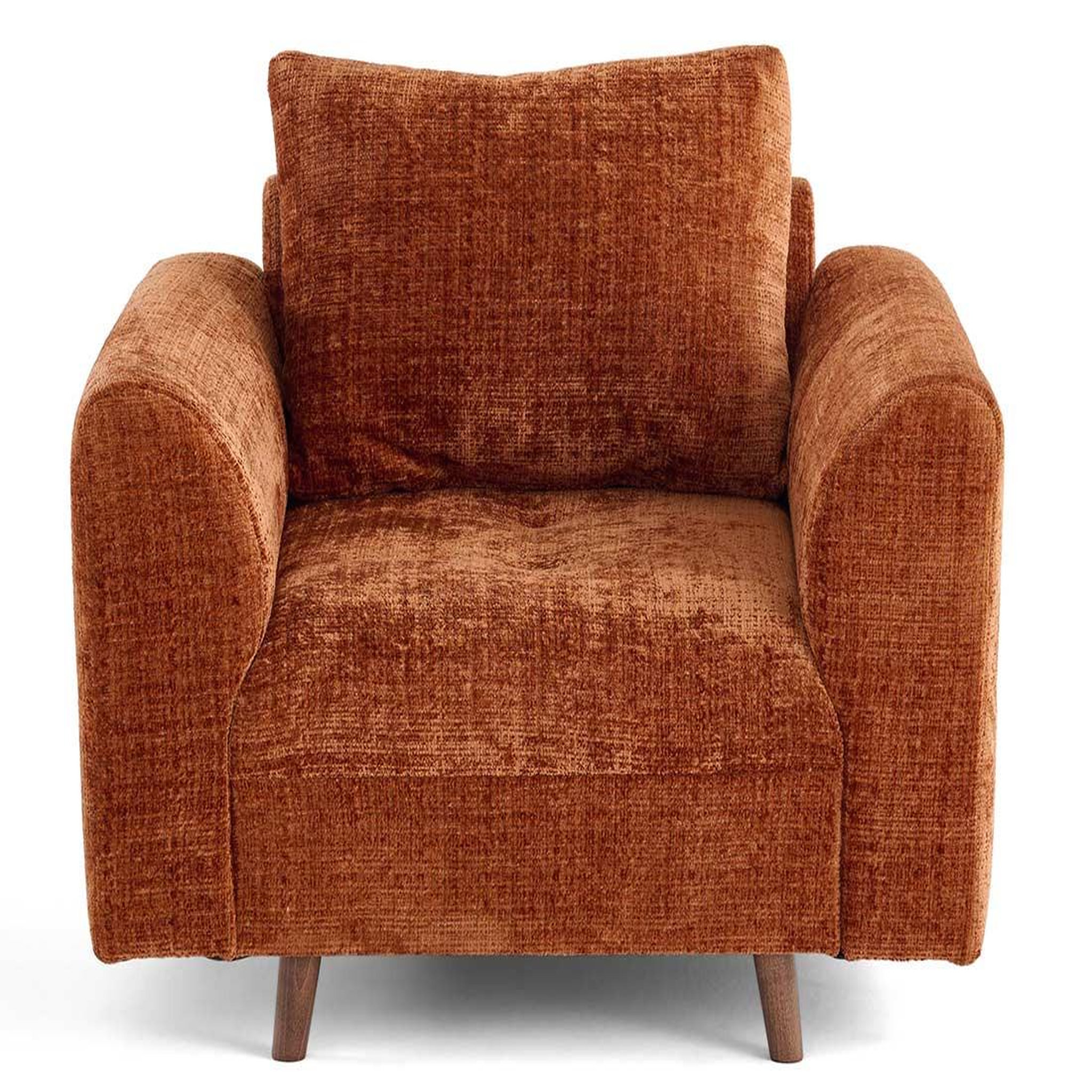 Voir la diapositive 1 : LISA DESIGN Rune - fauteuil en velours texturé