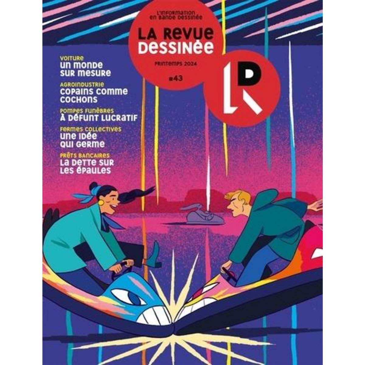 LA REVUE DESSINEE N° 43, PRINTEMPS 2024 , Mougey Amélie