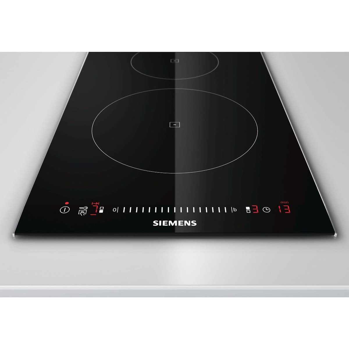 Siemens Domino induction 30cm 2 feux 3700w noir - eh375fbb1e