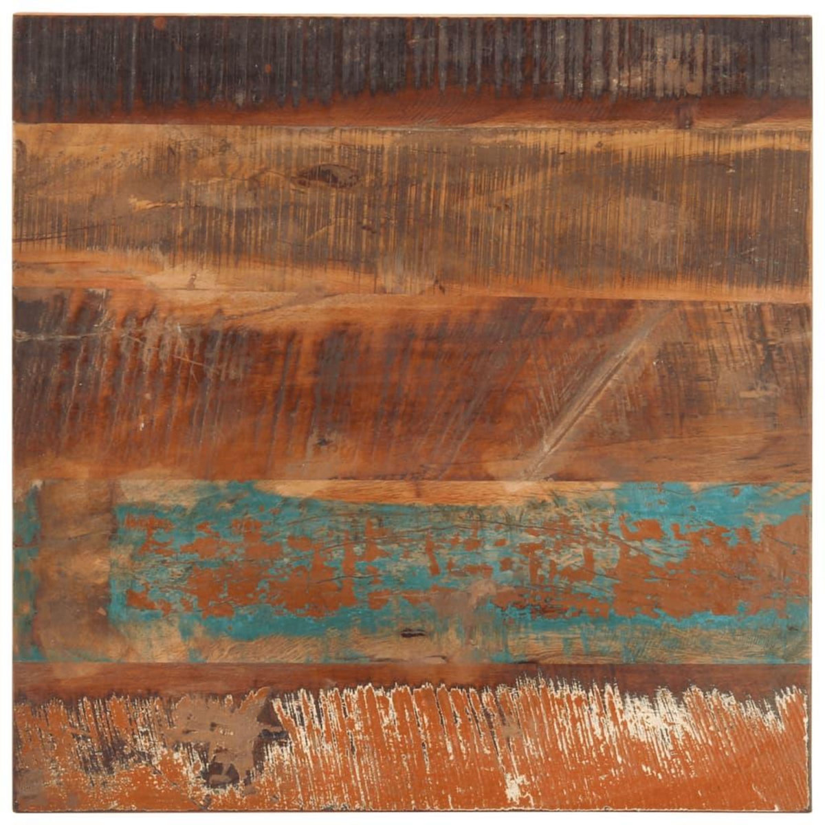 VIDAXL Dessus de table carre 60x60 cm 25-27 mm Bois de recuperation