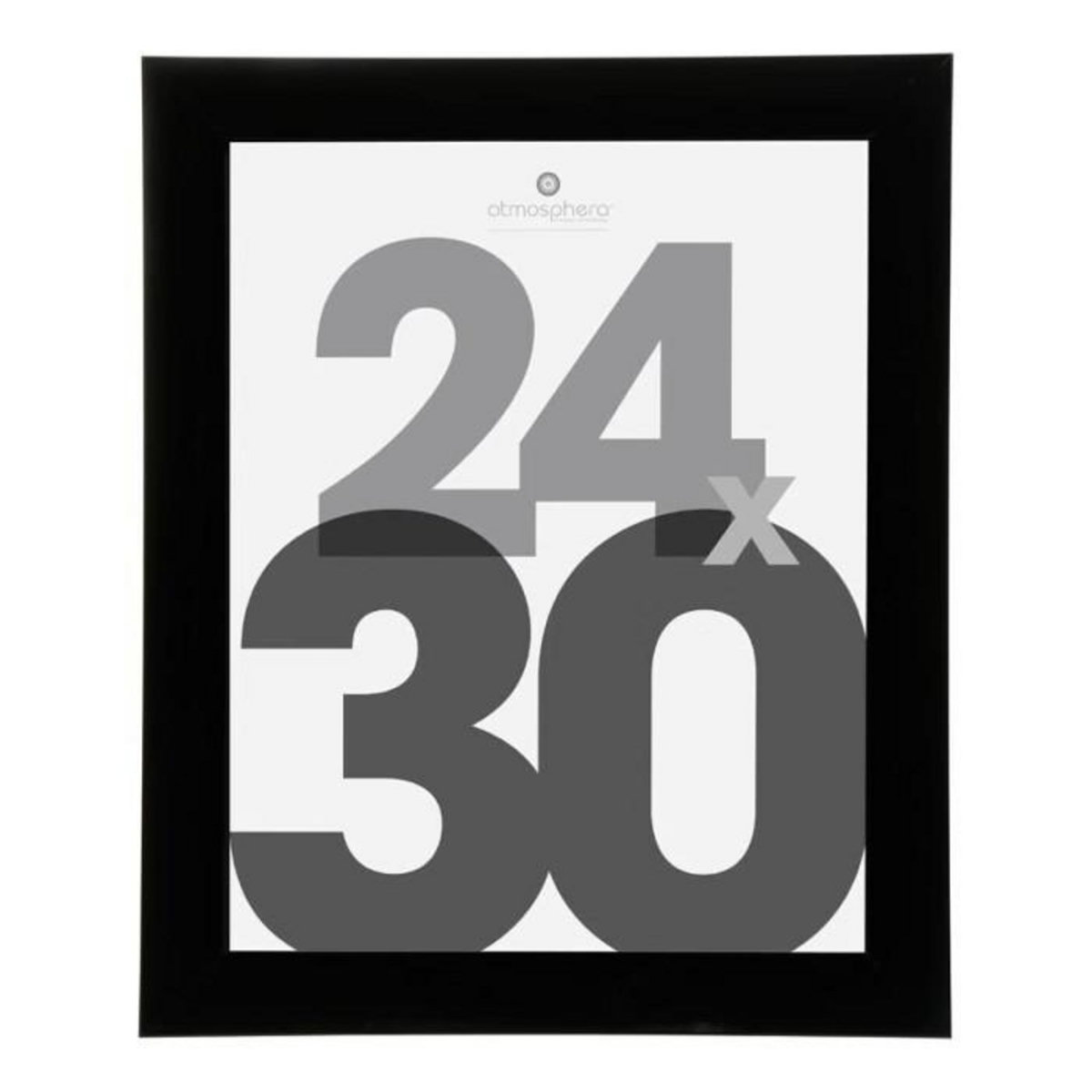 ATMOSPHERA Cadre Photo  Classique  24x30cm Noir