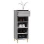 Voir la diapositive 5 : VIDAXL Armoire a chaussures Sonoma gris 40x36x105 cm Bois d'ingenierie