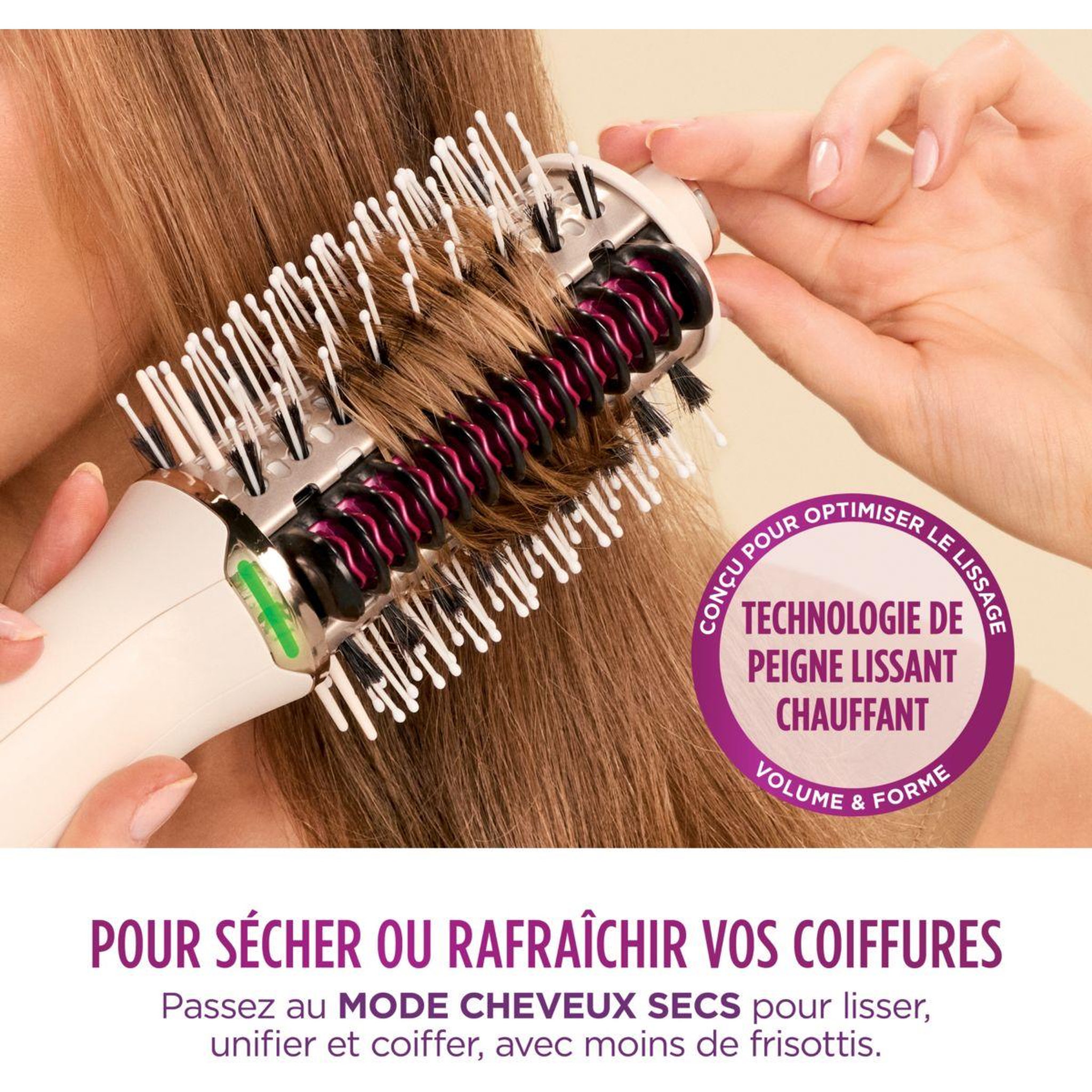 Voir la diapositive 5 : Shark Brosse chauffante Smoothstyle HT202EU