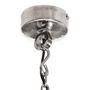 Voir la diapositive 5 : VIDAXL Lampe suspendue 24x24x137 cm aluminium