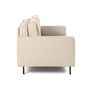 Voir la diapositive 5 : LISA DESIGN Charlie - canapé droit 2 places - en tissu velours relief