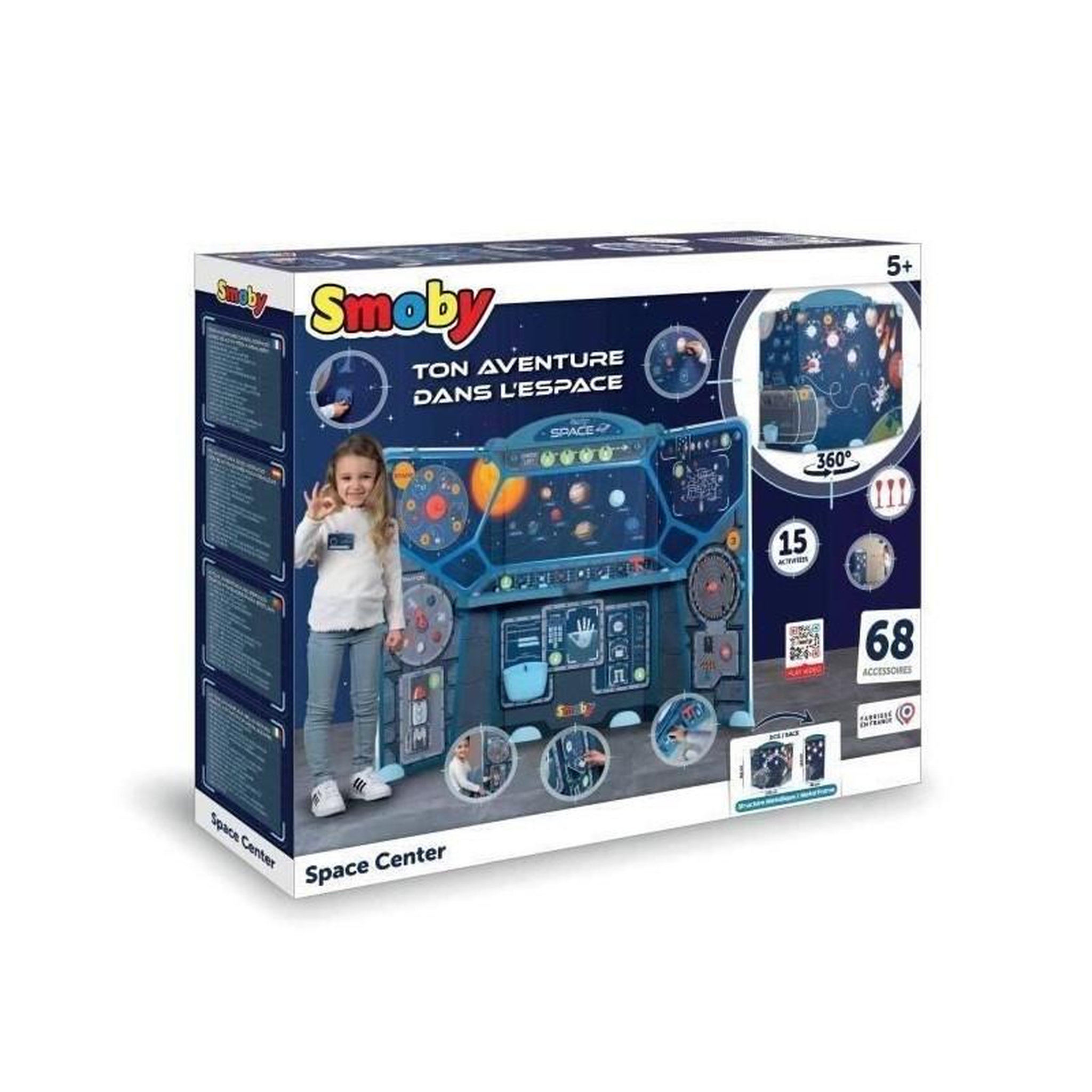 Voir la diapositive 2 : SMOBY Smoby - Space Center - Découverte de l'Espace - Des 5 Ans