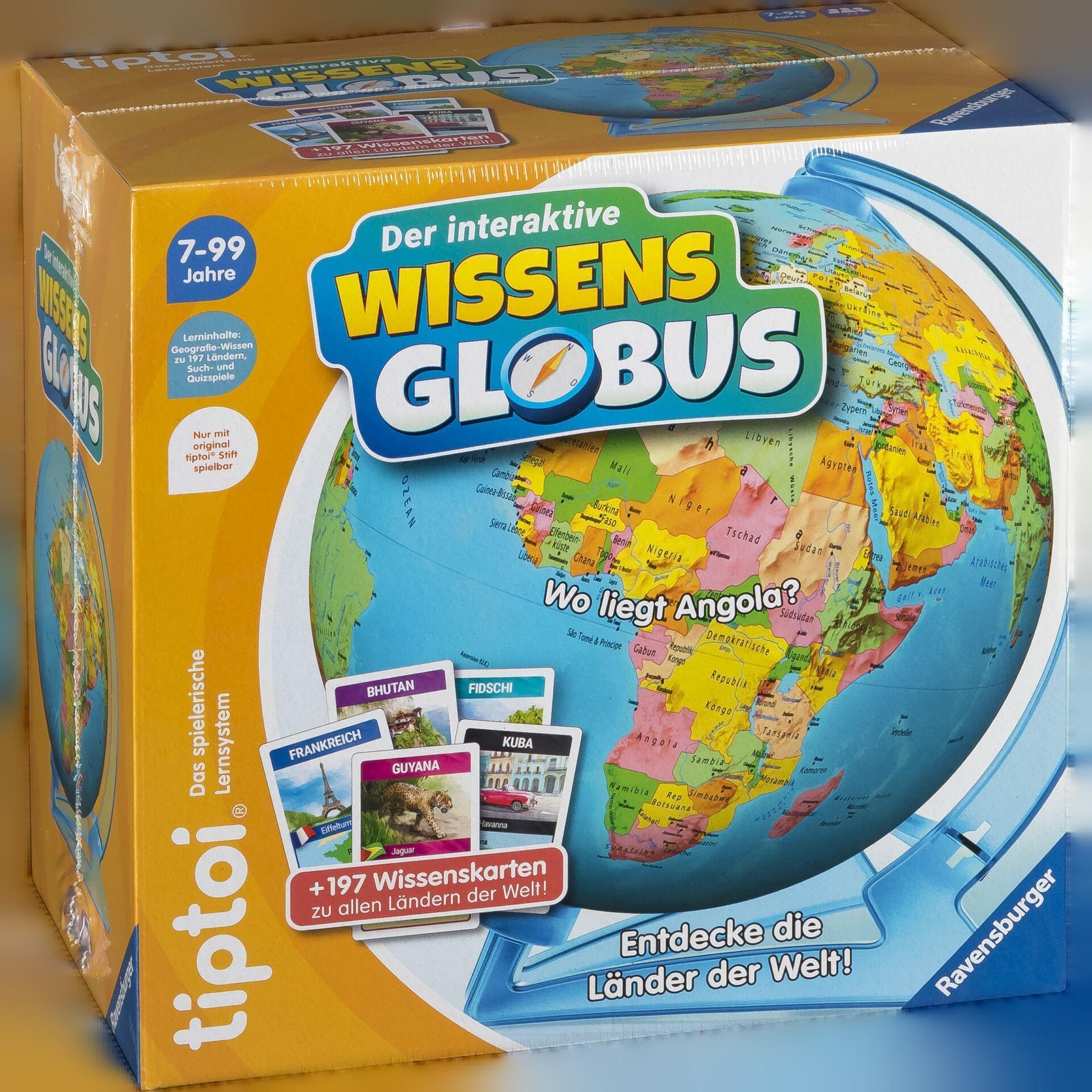 RAVENSBURGER Globe interactif Tiptoi de Ravensburger