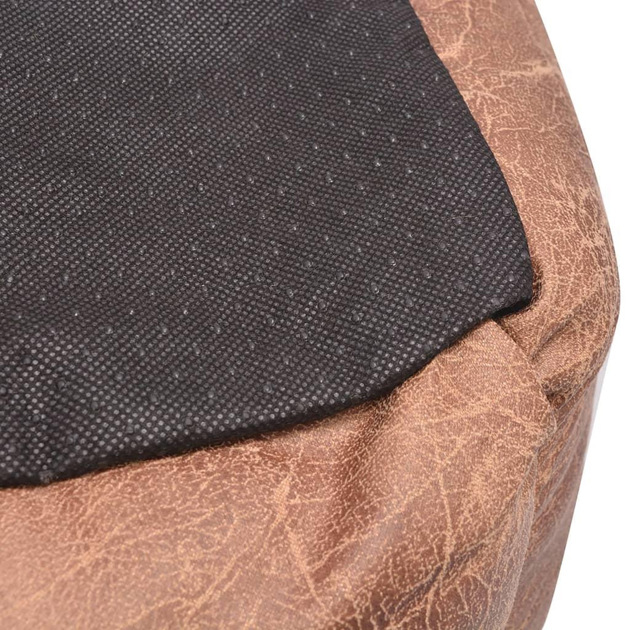 Voir la diapositive 4 : VIDAXL Lit pour chiens avec coussin Cuir artificiel PU Taille L Beige