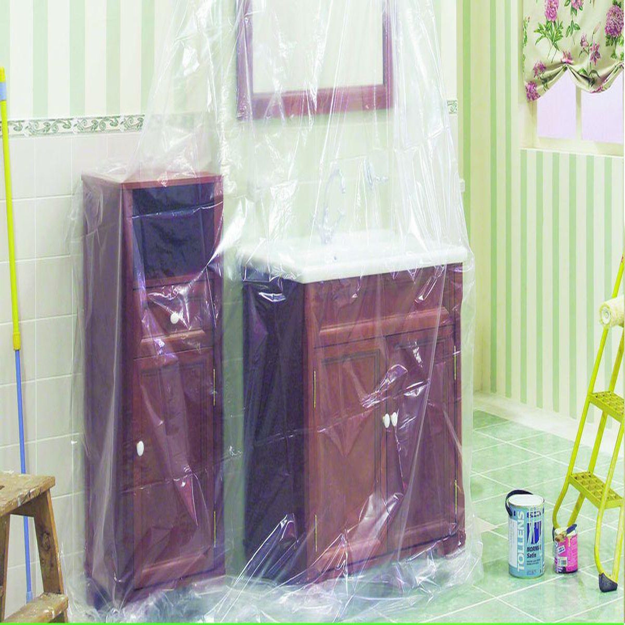 Nortene Film de protection bricolage et peinture  Bricofilm  - 3 x 50 m