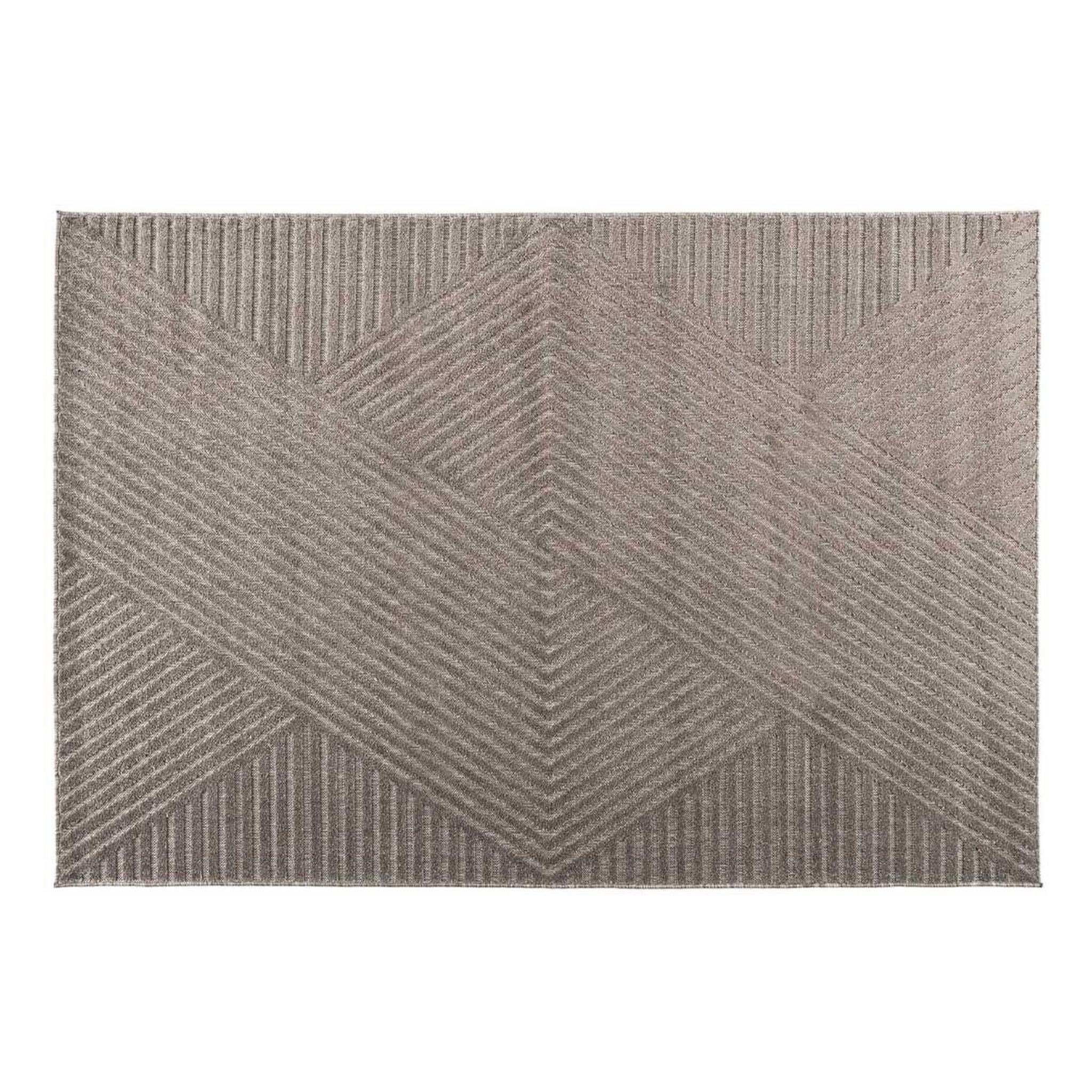 Paris Prix Tapis déco  aron solar  240x340cm marron
