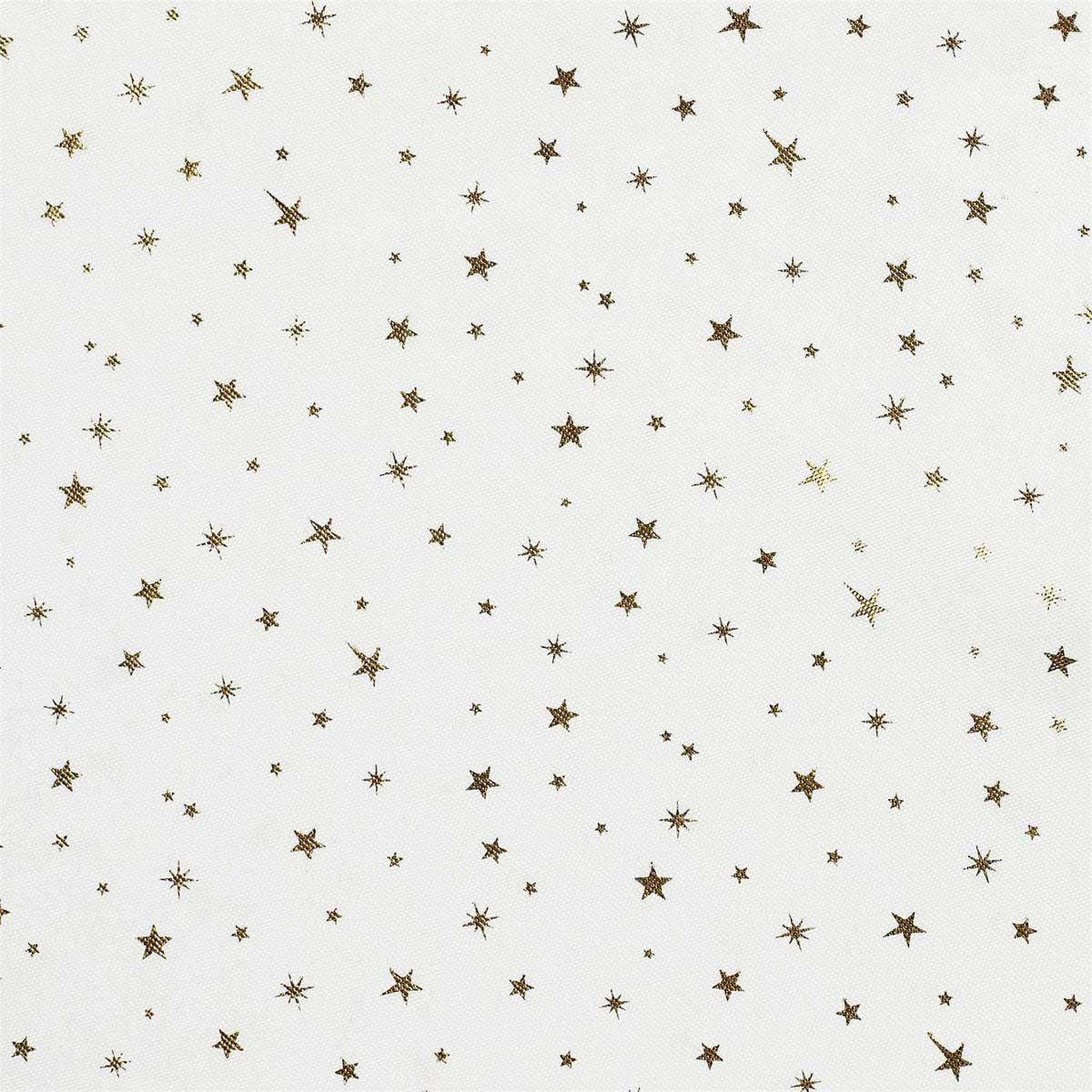 Voir la diapositive 3 : The Home Deco Factory Nappe rectangulaire  étoile  140x250cm blanc