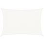 Voir la diapositive 2 : VIDAXL Voile d'ombrage 160 g/m^2 Blanc 3x4,5 m PEHD