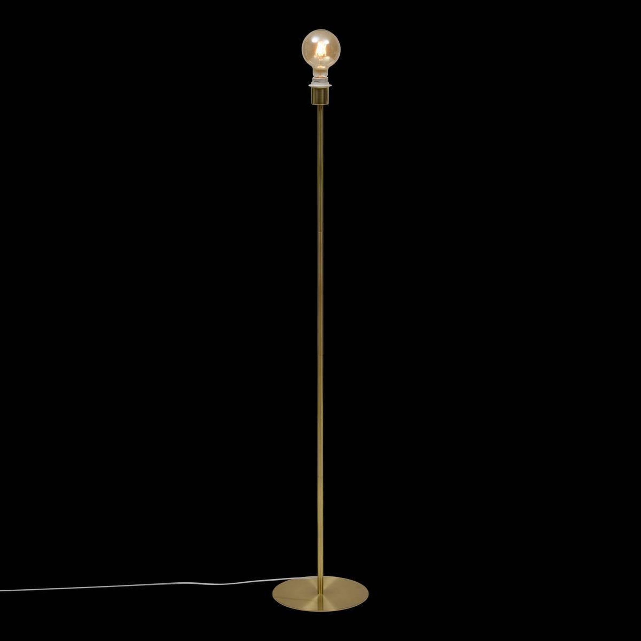 Voir la diapositive 5 : ATMOSPHERA Pied de lampadaire en métal  galia  133cm doré