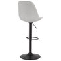 Voir la diapositive 3 : Paris Prix Tabouret de Bar Design  Maravela  123cm Gris