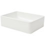Voir la diapositive 3 : VIDAXL Lavabo Ceramique Blanc 41 x 30 x 12 cm