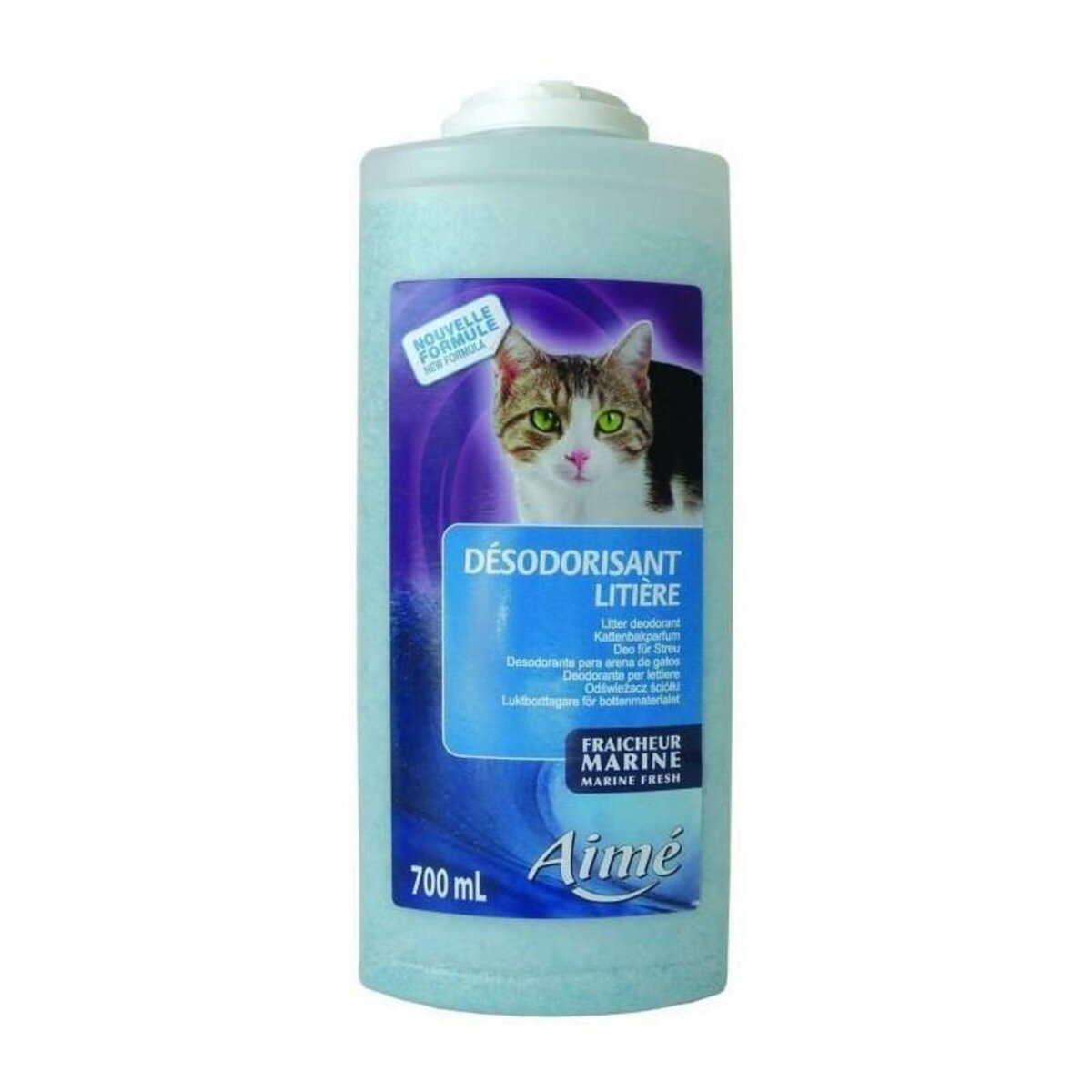 AIME AIME Desodorisant pour litiere marine 700ml - Pour chat