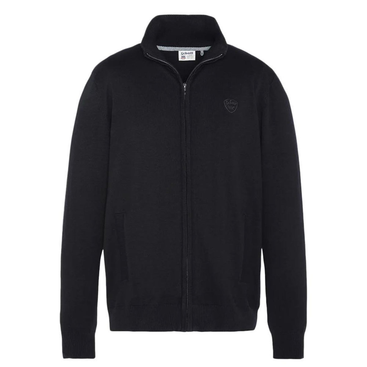 Schott Gilet Zippé  Homme Schott P B120