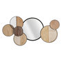 Voir la diapositive 1 : Paris Prix Miroir Mural Déco  Woody  123cm Naturel