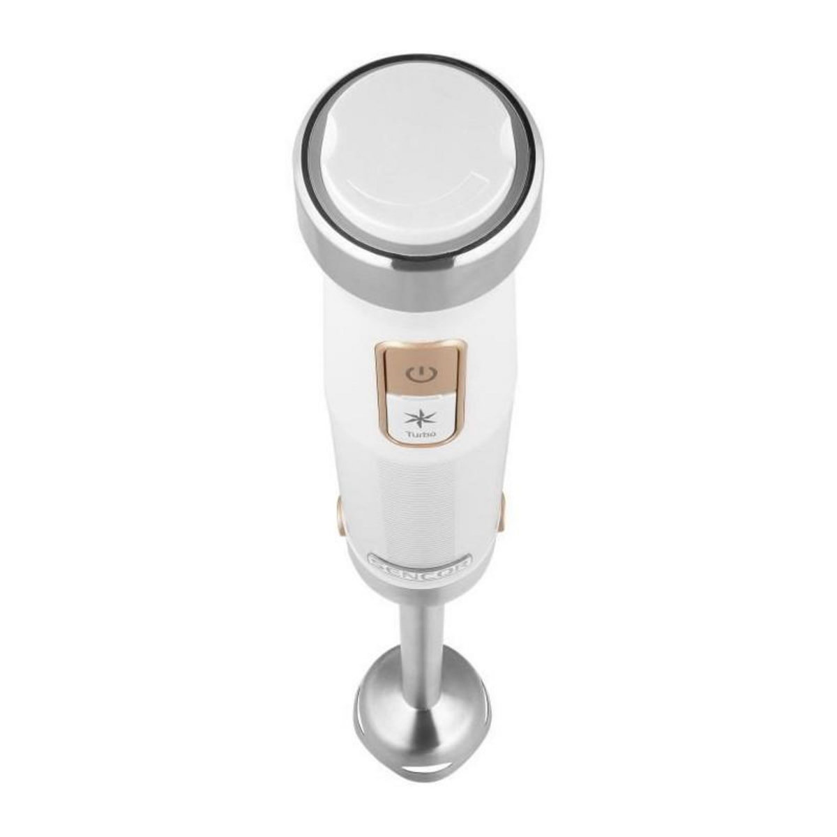 SENCO Mixeur plongeant 10 en 1 - SENCOR - SHB 6551WH - 1500 W - Technologie TITANIUM QuadBlade - Blanc