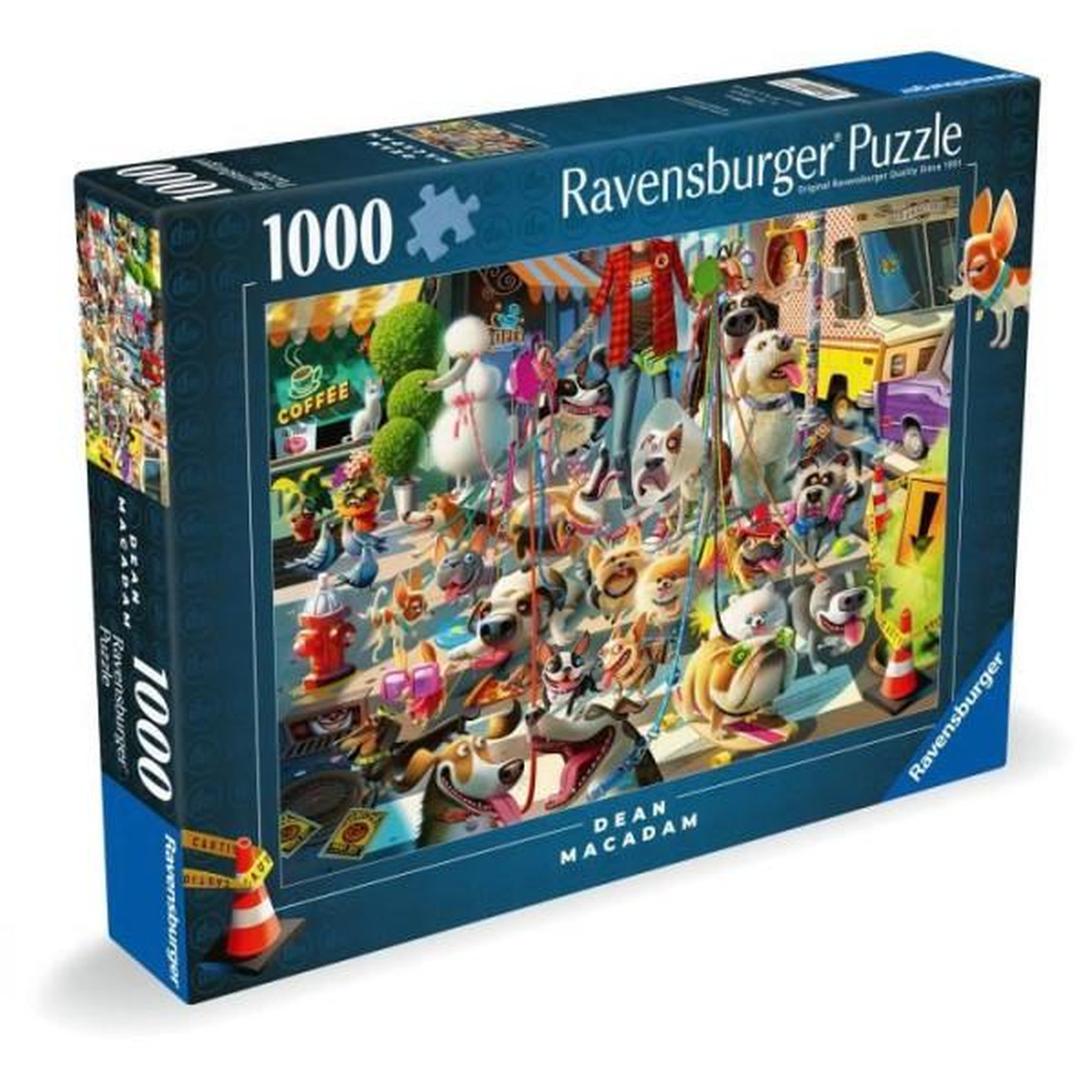 Voir la diapositive 2 : RAVENSBURGER Puzzle 1000 pieces - promeneur