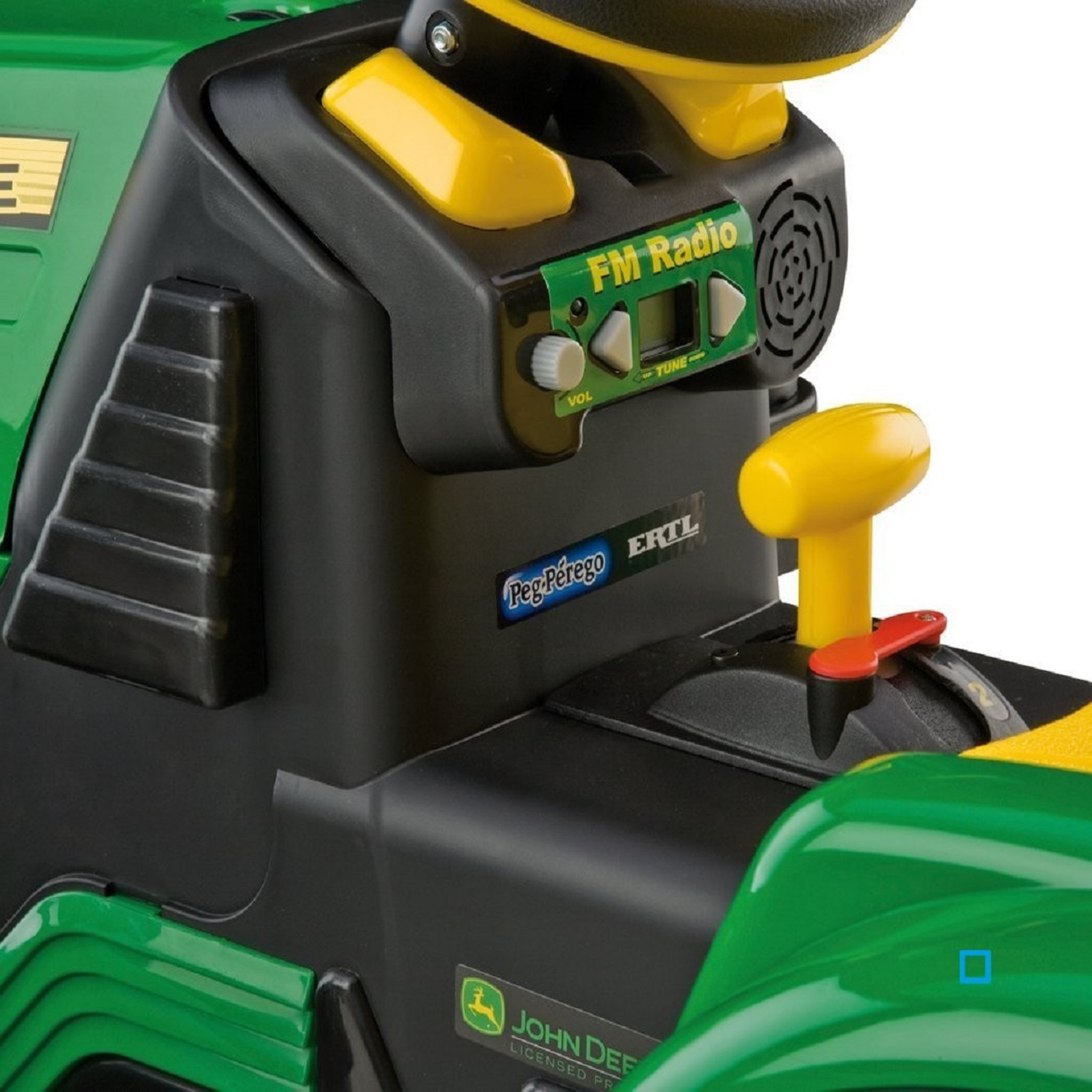 Voir la diapositive 3 : PEG PEREGO Tracteur avec pelleteuse John Deere 