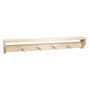 Voir la diapositive 1 : KidsDepot KidsDepot Porte-manteau Xenn 89x10x14 cm Bois Blanc