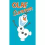 Reine des neiges Maxi drap de bain coton OLAF SUMMER