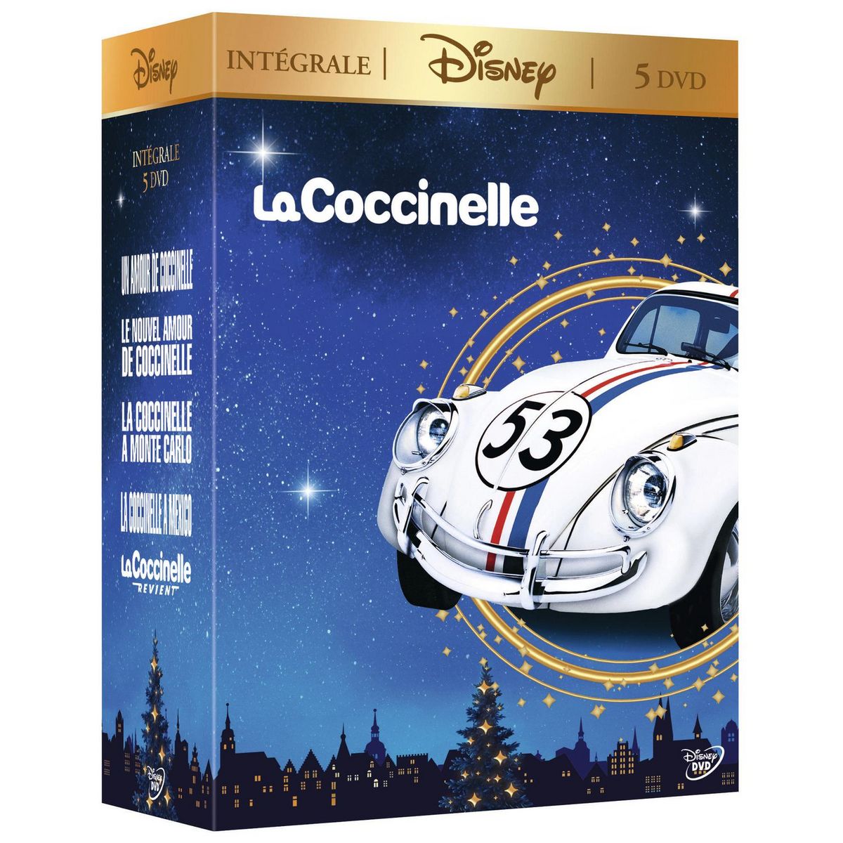 Coffret DVD 5 Films La Coccinelle