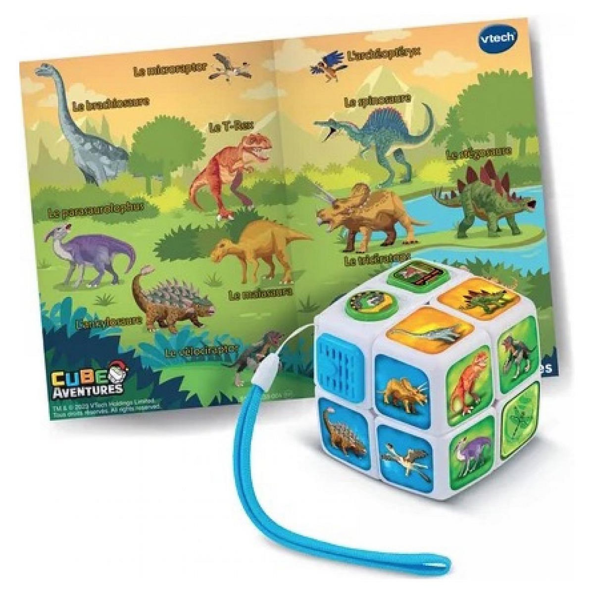 VTECH Cube aventures Dino interactif