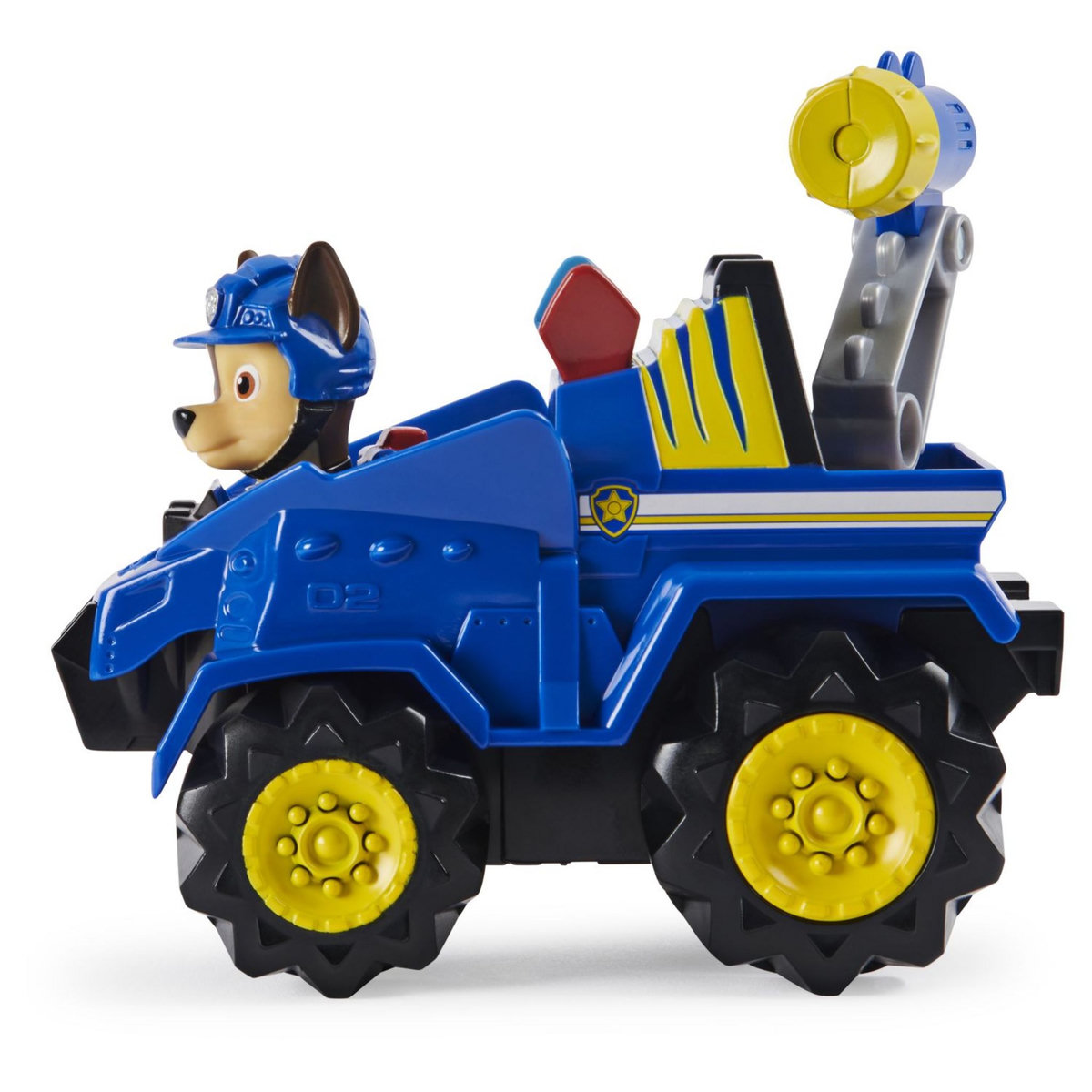 SPIN MASTER Véhicule + figurine Chase - Pat'Patrouille Dino Rescue