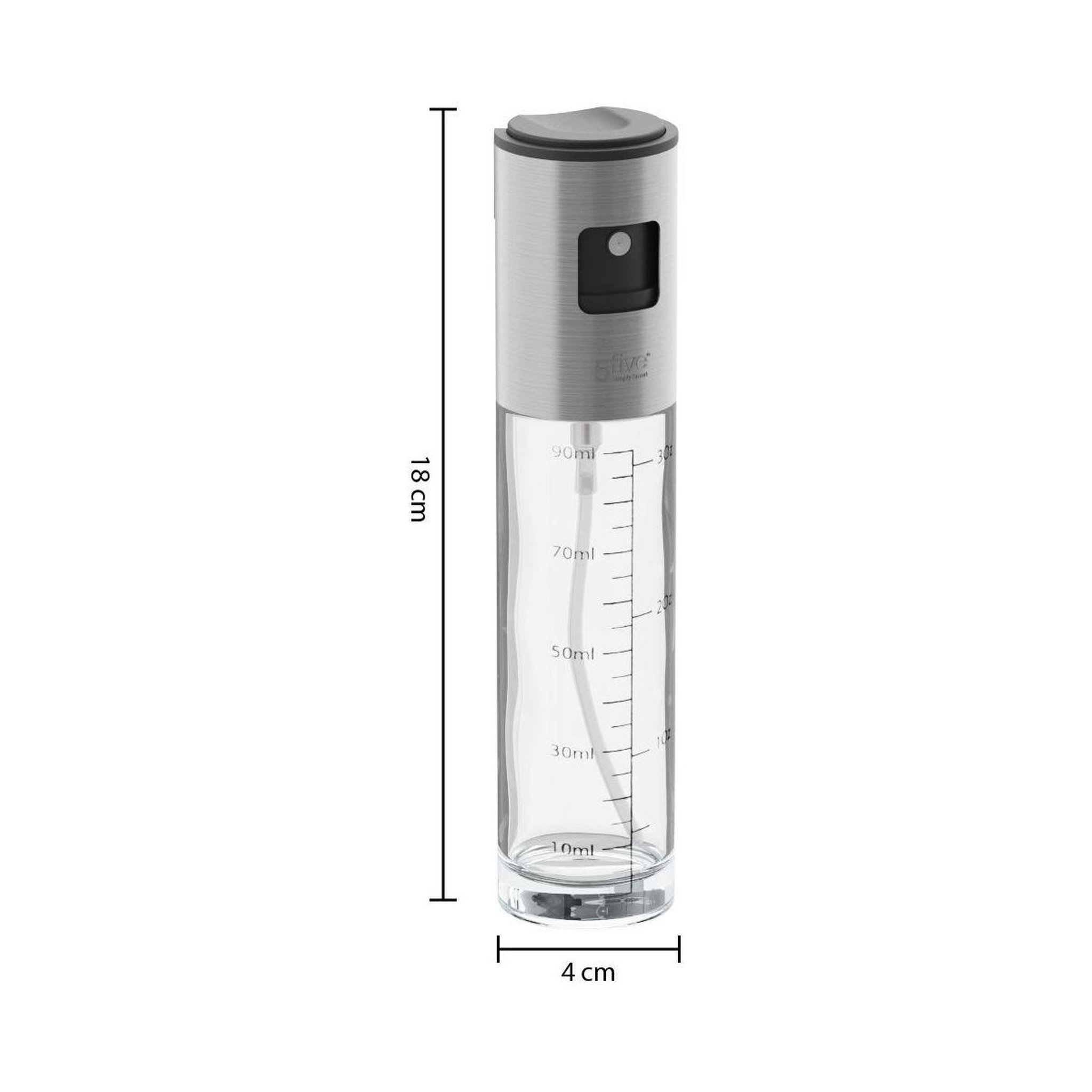 Voir la diapositive 2 : FIVE Vaporisateur huile et vinaigre 0.1L