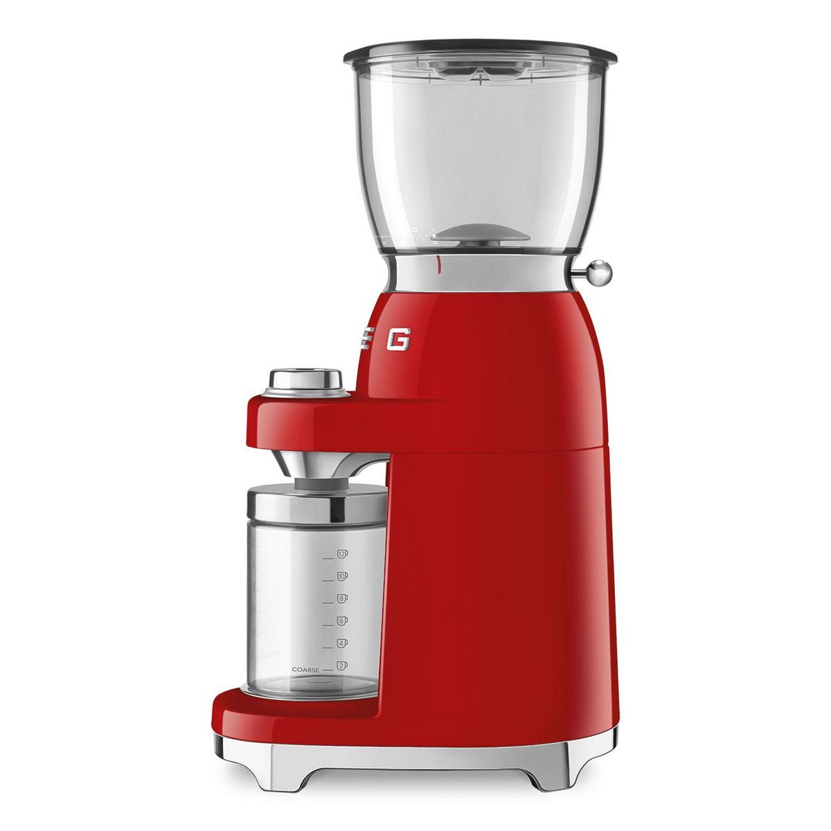 SMEG Moulin à café 350g 150w rouge - CGF11RDEU