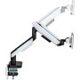 Voir la diapositive 4 : OPLITE Support écran PC Support  MT49 MONITOR ARM