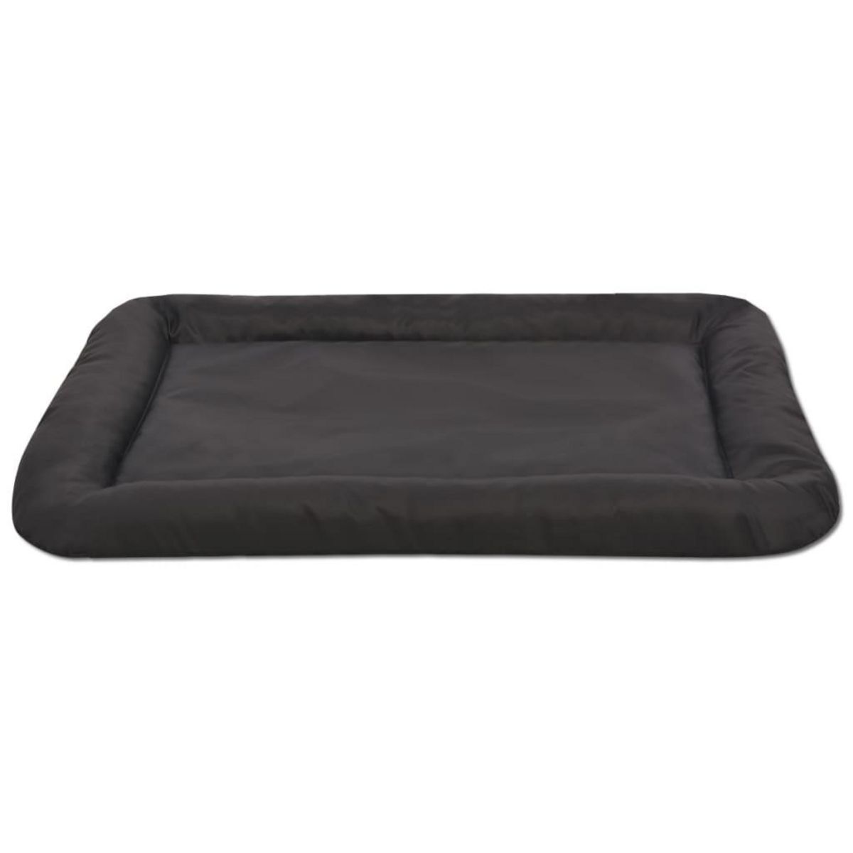 VIDAXL Matelas pour chiens Taille L Noir
