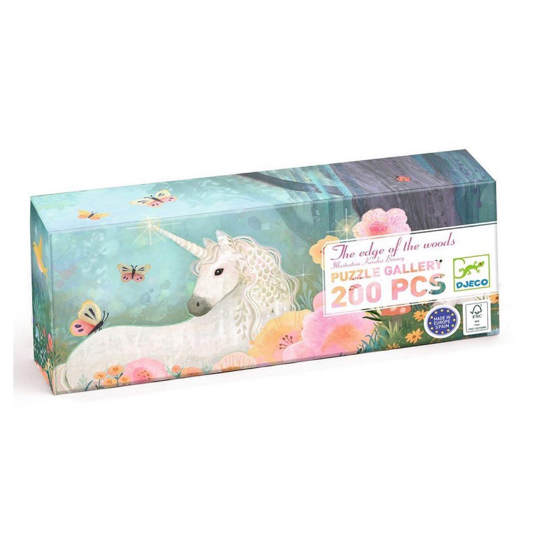 Djeco Puzz gallery 200pcs - the edge of the woods