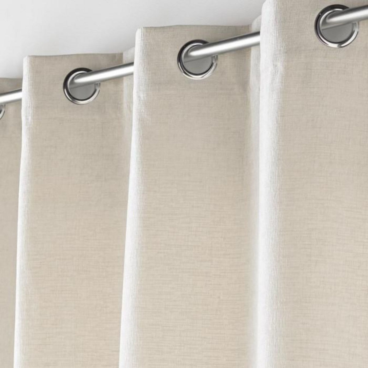 Paris Prix Rideau à Œillets en Velours  Verra  140x260cm Lin